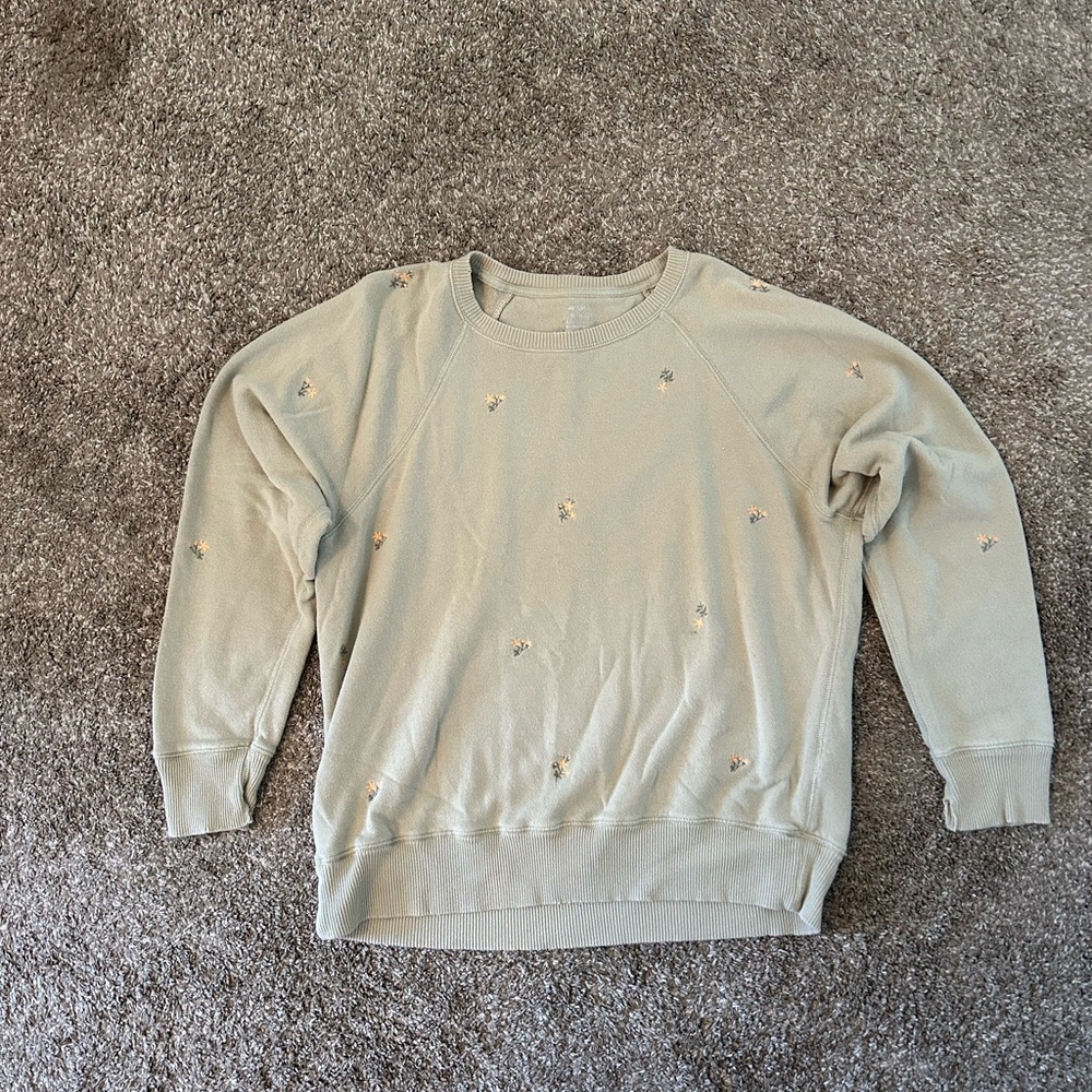 Aerie Medium Oversized sweatshirt with embroidery